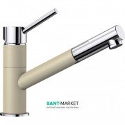 Змішувач для кухні Blanco Kano-S змішувач шампань / хром 525046