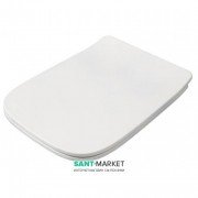 Сиденье с крышкой для унитаза ArtCeram A16 белый/хром ASA001 01;71