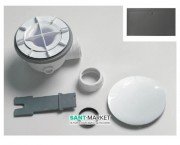 Сифон для душового піддону ArtCeram Texture кераміка сірий оливковий ACA049 ​​15; 00