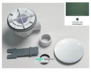 Сифон для душового піддону ArtCeram Texture темно-зелений матовий ACA049 ​​30; 00