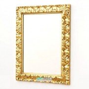 Зеркало в ванную комнату ArtCeram Italiana 70х90 см золото ACS002 73