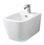 Биде подвесное ArtCeram A16 52,5х36 см санфарфор белый ASB001 01;00