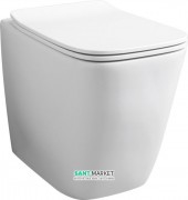 Унітаз підлоговий ArtCeram A16 36х52,5 см білий матовий ASV004 05; 00