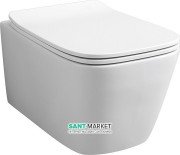 Унітаз підвісний ArtCeram A16 36х52,5 см білий глянсовий ASV003 01; 00