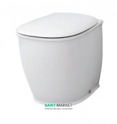 Унітаз підлоговий ArtCeram Azuley 37х52,5 см білий глянсовий AZV002 01; 00