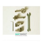 Комплект петель для сидіння з кришкою для унітазу ArtCeram Azuley золото AZA004 73