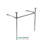 Консоль под раковину ArtCeram Civitas на 90 см хром CIA004 71