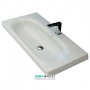 Раковина для ванной ArtCeram Blend 106,5х45 см белый глянцевый BLL006 01;00