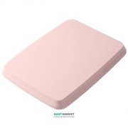 Сиденье с крышкой для унитаза ArtCeram Civitas розовый/хром CIA010 33;71