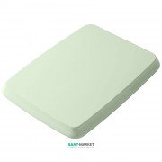 Сиденье с крышкой для унитаза ArtCeram Civitas зелёный/хром CIA010 35;71