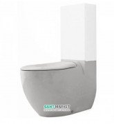 Чаша унітазу-моноблок ArtCeram Blend 36,5х68,5 см білий глянсовий BLV003 01; 00