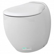 Унітаз підлоговий ArtCeram Blend 36,5х52 см білий глянсовий BLV002 01; 00