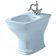 Біде підлогове ArtCeram Civitas 36х54 см санфарфор блакитний CIB002 32; 00