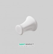 Гачок для ванної ArtCeram Civitas одинарний білий глянсовий CIC008 01; 00