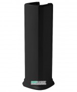 Пьедестал для раковины ArtCeram Civitas санфарфор чёрный глянцевый CIC001 03;00