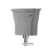 Сливной бачок для унитаза ArtCeram Civitas низкий серый CIC007 34;00