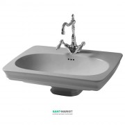 Раковина для ванної ArtCeram Civitas 68х49,5 см санфарфор сірий CIL001 34; 00