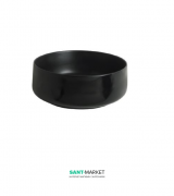 Раковина для ванної ArtCeram Cognac Ø 42 см чорний матовий COL001 17; 00