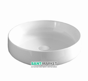 Раковина для ванної ArtCeram Cognac Ø 48 см білий матовий COL002 05; 00