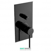 Смеситель для душа Treemme Up однорычажный встраиваемый черный матовый 5749NN01