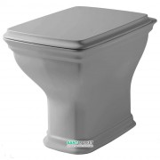 Унітаз підлоговий ArtCeram Civitas 36х54 см санфарфор сірий CIV002 34; 00