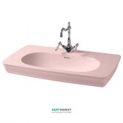 Раковина для ванної ArtCeram Civitas 90х50 см санфарфор рожевий CIL002 33; 00