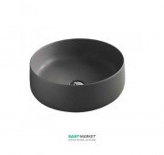 Раковина для ванної ArtCeram Cognac Ø 42 см санфарфор сірий COL001 15; 00