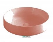 Раковина для ванной ArtCeram Cognac Ø 48 см красный коралл COL002 14;00
