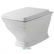 Унітаз підвісний ArtCeram Civitas 36х53,5 см білий глянсовий CIV001 01; 00