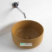 Раковина для ванной ArtCeram Cognac Ø35 см санфарфор коричневый COL004 18;00