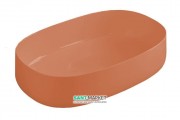 Раковина для ванной ArtCeram Cognac 55х35 см санфарфор оранжевый COL003 13;00