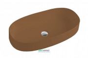 Раковина для ванной ArtCeram Cognac 68х35 см коричневый COL005 19;00