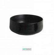 Раковина для ванної ArtCeram Cognac Ø35 см санфарфор чорний матовий COL004 17; 00