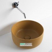 Раковина для ванної ArtCeram Cognac Ø35 см санфарфор коричневий COL004 18; 00