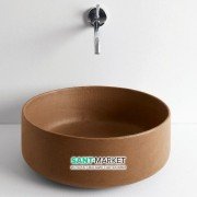 Раковина для ванной ArtCeram Cognac Ø35 см санфарфор коричневый COL004 19;00