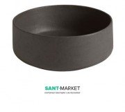 Раковина для ванної ArtCeram Cognac Ø35 см чорний (nero roma) COL004 20; 00