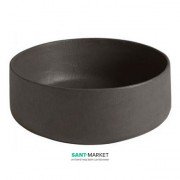 Раковина для ванної ArtCeram Cognac Ø 48 см чорний (nero roma) COL002 20; 00