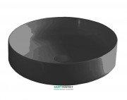 Раковина для ванної ArtCeram Cognac Ø 48 см чорний (nero germania) COL002 21; 00