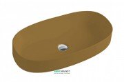 Раковина для ванної ArtCeram Cognac 68х35 см коричневий COL005 18; 00