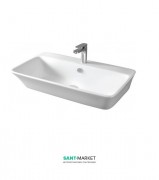 Раковина для ванної ArtCeram Cow 80х45 см білий глянсовий CWL003 01; 00