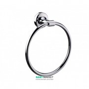 Настенный держатель-кольцо для полотенец Sonia E-Plus хром 124510