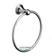 Настінний тримач-кільце для рушників Sonia Genoa латунь хром 107445