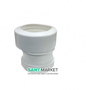Труба ексцентрик для виведення унітазу Hatria Accessori білий Y1PJ