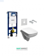 Унитаз Kolo Nova Pro Rimfree с сидением и инсталляцией Geberit Duofix Sigma M39018000 + 111.300.00.5