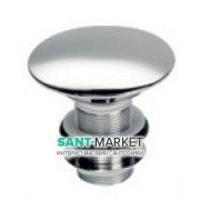 Выпуск для раковины с сифоном и крышкой Hatria Accessori хром Y0Q2