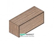 Тумба підвісна для раковини Hatria Sliding wood system 80 без отворів горіх YXS492