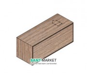 Тумба подвесная Hatria Sliding wood system 120 с отверстием справа (cut 3) дерево орех YXWE92