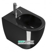 Біде підлогове Catalano Sfera 35х52 см кераміка чорний глянсовий 1BIC52NE