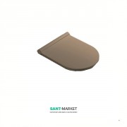 Сидіння з кришкою для унітазу Catalano Sfera / Zero soft-close коричневий матовий 5SCSTPMS