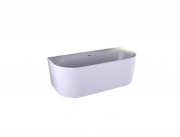 Ванна акриловая Knief Fresh Wall 180x80 см пристенная белый 0100-231-06